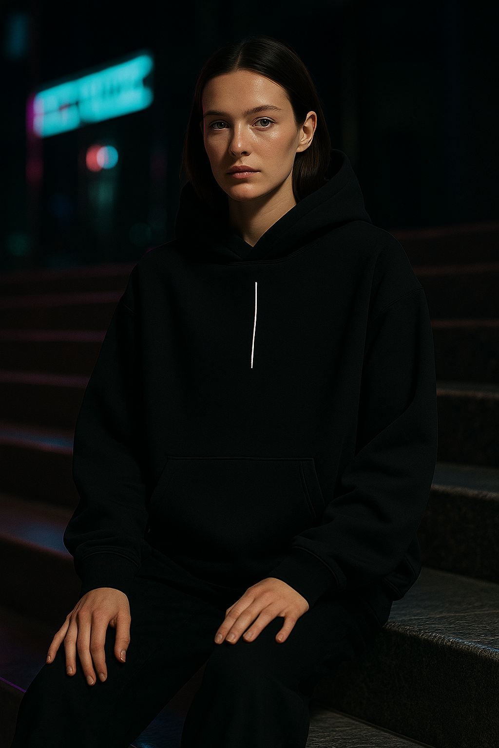 Hoodie Black Noir Club