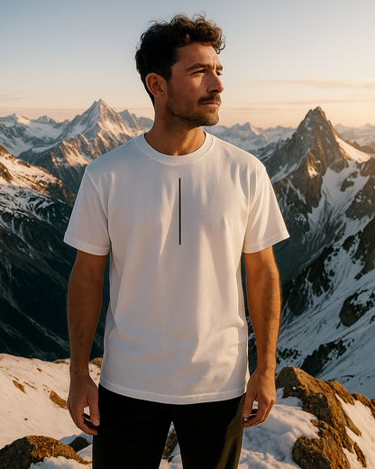 Playera White Noir Club