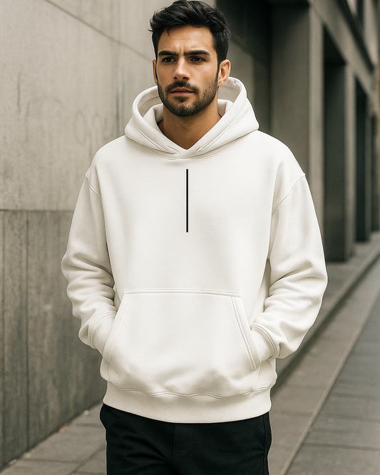 Hoodie White Noir Club