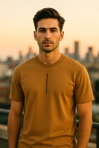 Playera Gold Camel Noir Club