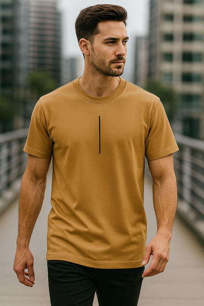 Playera Gold Camel Noir Club