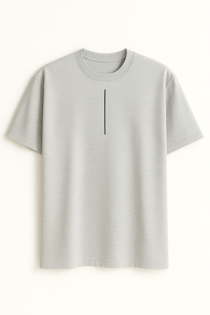 Playera Light Grey Noir Club